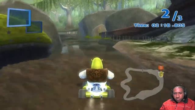 DreamWorks Super Star Kartz Gameplay HD PS3 смотреть онлайн