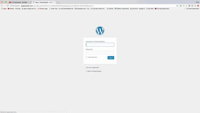 Get to WordPress Login Screen and Dashboard смотреть онлайн
