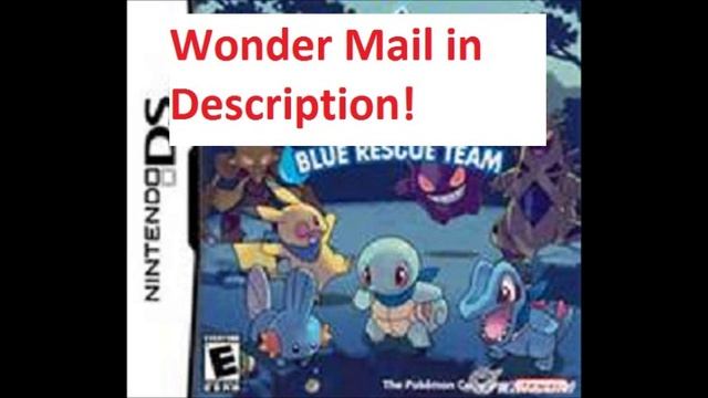 Pokemon Mystery Dungeon Blue Rescue Team Wonder Mail Codes смотреть онлайн