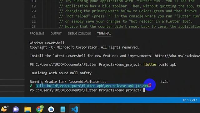 How to build flutter apk in vscode | Create apk | Sign Apk | Morethan Fix смотреть онлайн