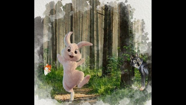 Находчивый зайчишка