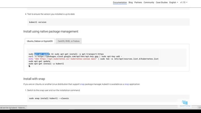 Kubernetes 10-instalar kubectl смотреть онлайн