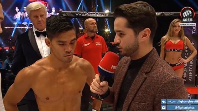 FIGHT NIGHTS GLOBAL 75. Тайсон Нэм. Слова из клетки. смотреть онлайн