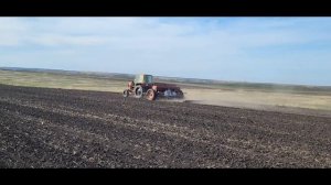Сеем ВИКА-ОВЁС с помощью сеялки СЗ-3,6 и Трактора ЮМЗ-6