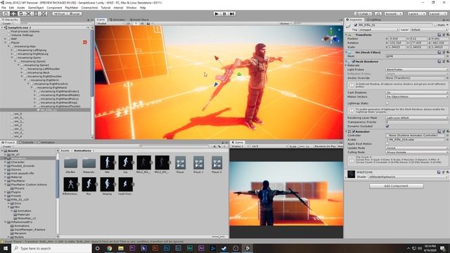 Aiming IK MECHANICS_Making Survival-Shooter Game in Unity_PART_3 смотреть онлайн