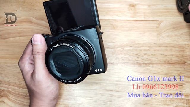 ĐÃ BÁN Máy ảnh Làm vlog 5t5, chụp chân dung, du lịch, gia đình - Canon G1x mark II смотреть онлайн