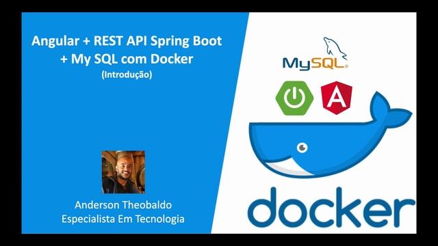 Angular + Spring Boot + My SQL com Docker смотреть онлайн