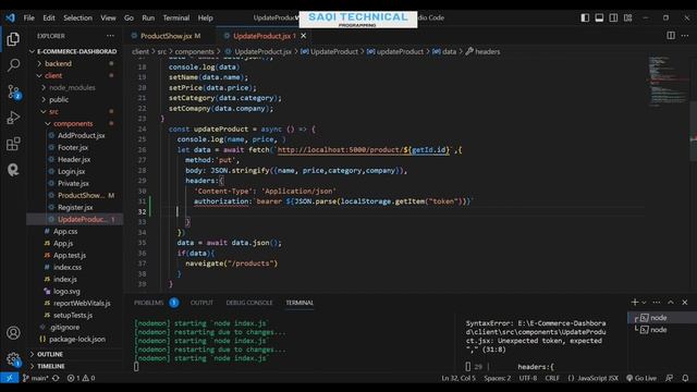 Lecture # 38 MERN Stack Project Handle Auth Token in React js #reactjs #jwt #localstorage #nodejs смотреть онлайн