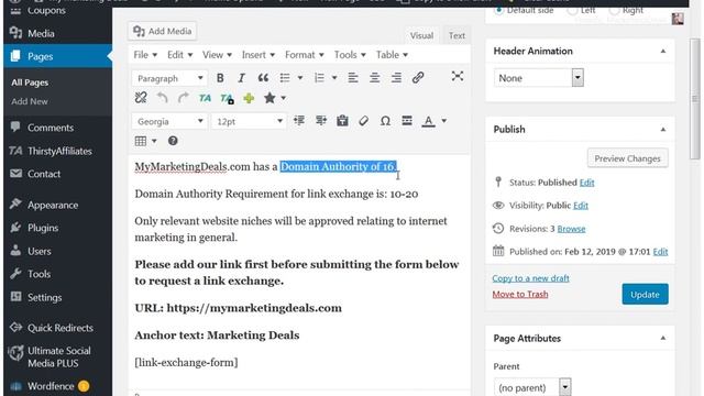 WordPress - Automatic link exchange смотреть онлайн