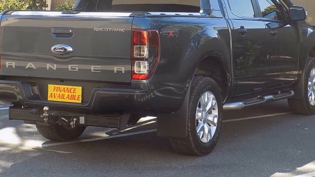 2012 Ford Ranger PX Wildtrak Double Cab Grey 6 Speed Sports Automatic Utility смотреть онлайн