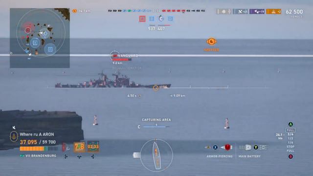 Brandenburg: The best German battleship?! Gameplay + Stats and commander guide смотреть онлайн