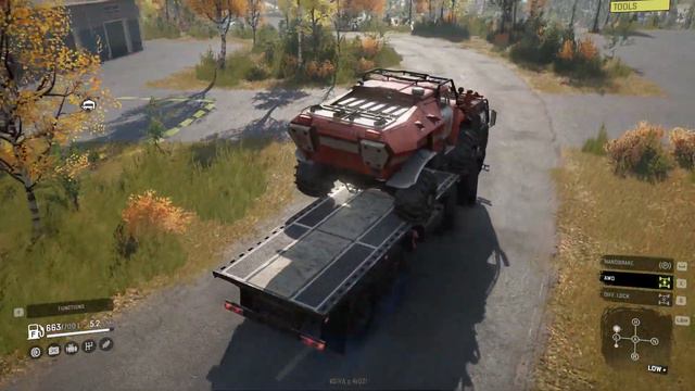 SnowRunner Mods - KAMAZ-6560 8x8 - Driving Offroad Transporting TUZ BTR GAZ 4x4 смотреть онлайн