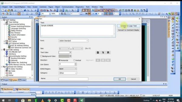 Connection between Gx works 3 and HMI Simulator | Mitsubishi PLC HMI Tutorial
