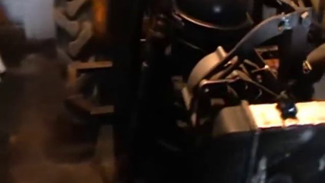 самодельный трактор,двигатель пускач обзор смотреть онлайн