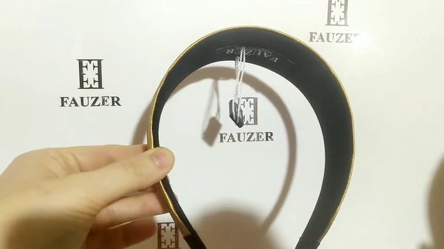 Золотой кожаный ободок Fauzer.ru смотреть онлайн