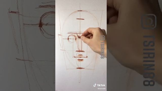 Как нарисовать голову смотреть онлайн