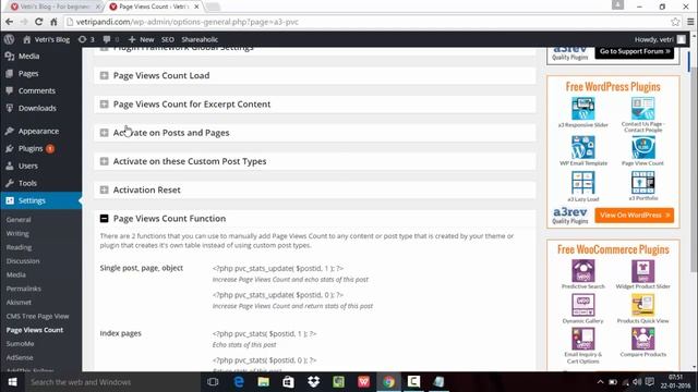 How to count post and page views in wordpress смотреть онлайн