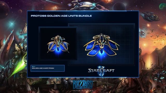 Protoss Golden Age Units Bundle (War Chest 3) смотреть онлайн
