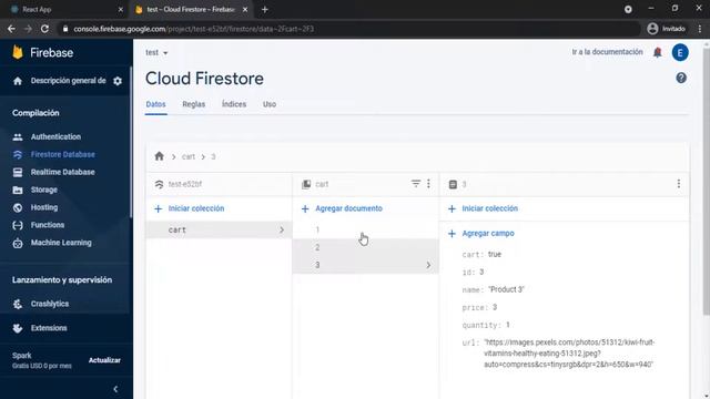 Shopping Cart | React.js | Firebase | Firestore | React Hooks смотреть онлайн