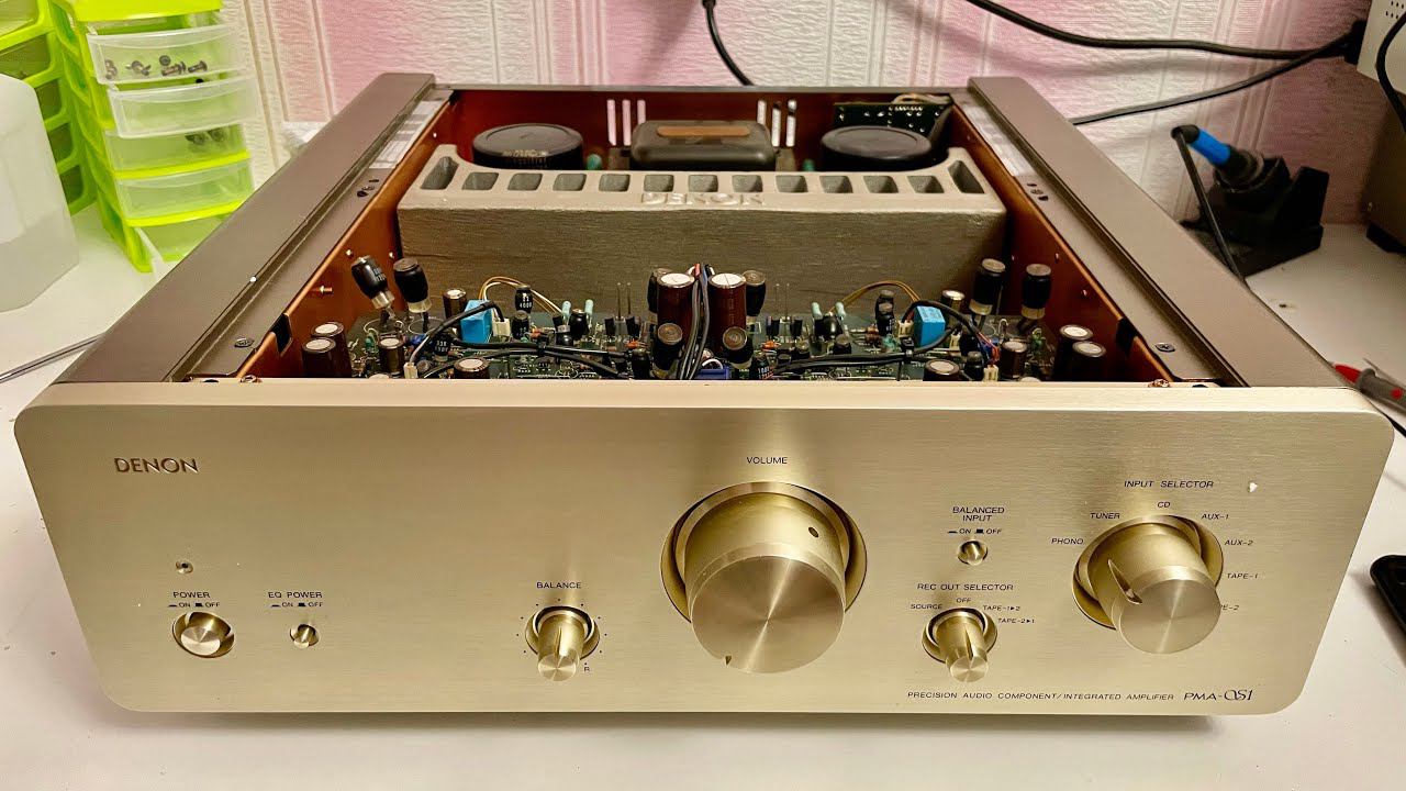 Denon pma-s1 профилактика. (Часть 1) смотреть онлайн