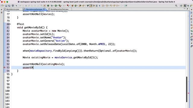 Spring Boot Unit Testing with JUnit, Mockito and MockMvc - Part 2 смотреть онлайн