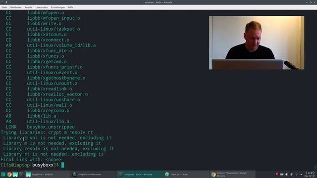 Build a minimal Linux with only Busybox in 1 hour смотреть онлайн