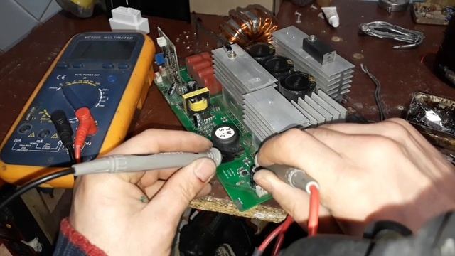 Ремонт Crafter RPI-300,почему сгорели транзисторы?? смотреть онлайн