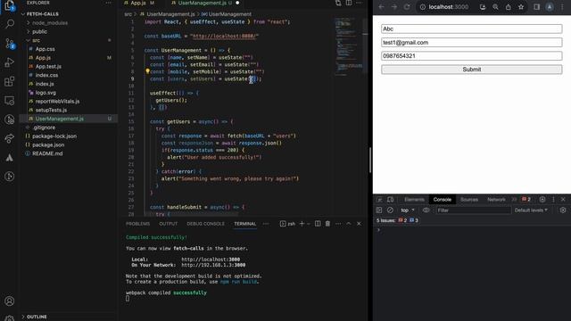 React Fetch API with Real-time Example in Hindi | CRUD operation with fetch in 30 minutes #39 смотреть онлайн