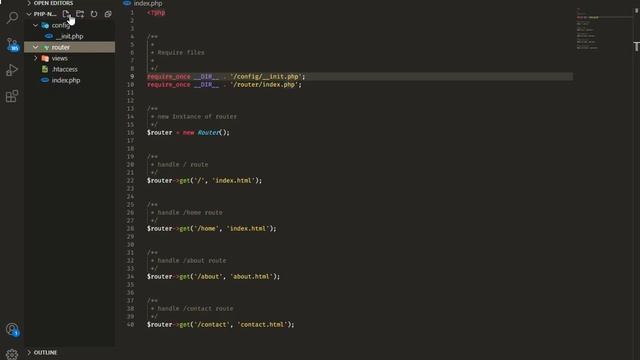 Creating a native PHP Router смотреть онлайн
