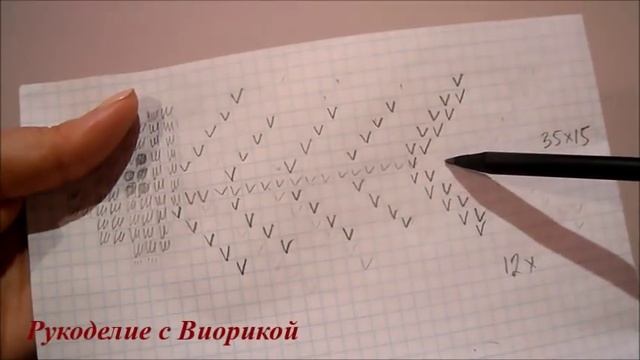 Детский пуловер с кошечкой.Часть №3 смотреть онлайн