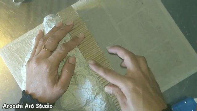 Cardboard castle | DIY cardboard craft | wall decor | Arooshi смотреть онлайн