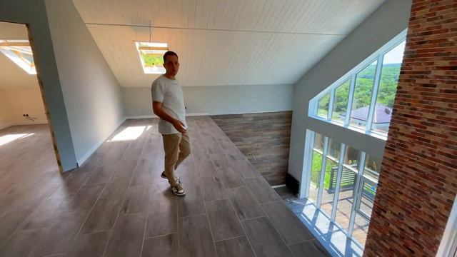 Дом с панорамным видом на горы. Современный дом в 10 км от Геленджика! смотреть онлайн