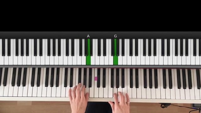 Comptine d’un autre été Yann Tiersen version simple (easy) piano tutorial 3 смотреть онлайн