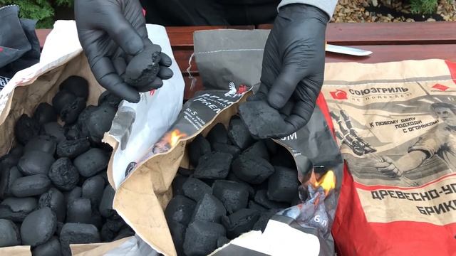 Угольные брикеты для гриля / сравниваем разных производителей. смотреть онлайн