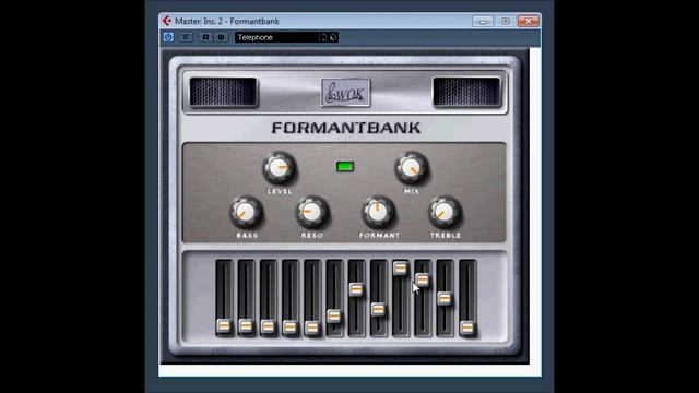 FormantBank by WOK смотреть онлайн