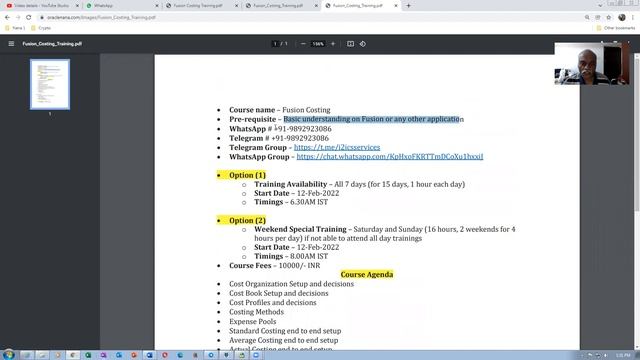 Fusion Supply Chain Management Accounting Training смотреть онлайн