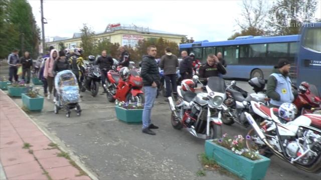 День Памяти погибших мотоциклистов от байкеров клуба "WOLVES-MC". 19 сентября 2020 г. смотреть онлайн