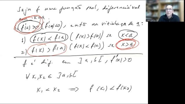 Derivadas e monotonia. Teorema de Fermat. смотреть онлайн