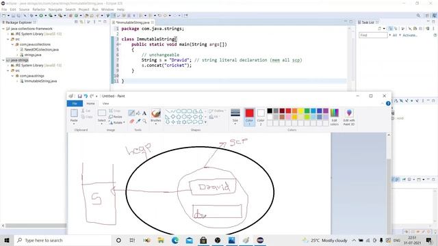 Immutable String In Java || Telugu смотреть онлайн