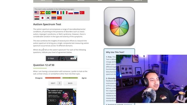 I TOOK AN ONLINE AUTISM TEST. HERE ARE MY RESULTS смотреть онлайн