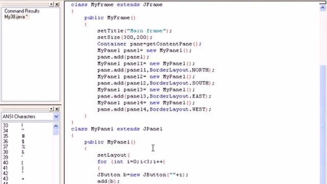 #Java Урок 117 Расположение нескольких панелей на фрейме смотреть онлайн