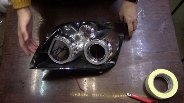 Toyota Avensis Led Angel Eyes by TAU tech Ангельские Глазки Тойота Авенсис