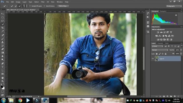 Photoshop CC Photo Editing Professional Skin Retouching Tool in Adobe Photoshop CC 2020 смотреть онлайн