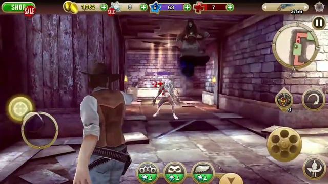 SIX-GUNS GAMEPLAY-#2 || COWBOY GAME (ANDROID-IOS) || GAME OVER смотреть онлайн