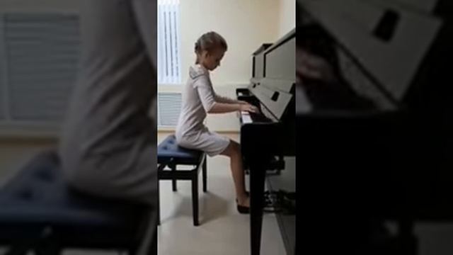 И.С.Бах-ХТК т.1 Прелюдия и Фуга фа диез мажор. Кривенко Кира 12 лет смотреть онлайн