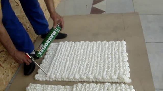 испытание пены Макрофлекс. Выставка.Москва-2010 смотреть онлайн