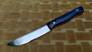 Делаю  самый простой нож из старого напильника