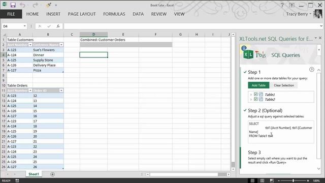 XLTools net SQL Queries for Excel смотреть онлайн
