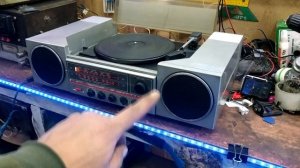 РАДИОЛА ВЕГА-300 СТЕРЕО, РЕМОНТ, ВИНИЛ, ОБЗОР, ВСТРАИВАЕМ AUX, ГРАМПЛАСТИНКА, МОДЕРНИЗАЦИЯ DIY VINI