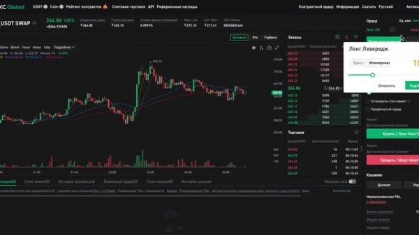 MEXC Futures - Обзор как пользоваться фьючерсами - Kickstarter M-day Launchpad MX DEFI